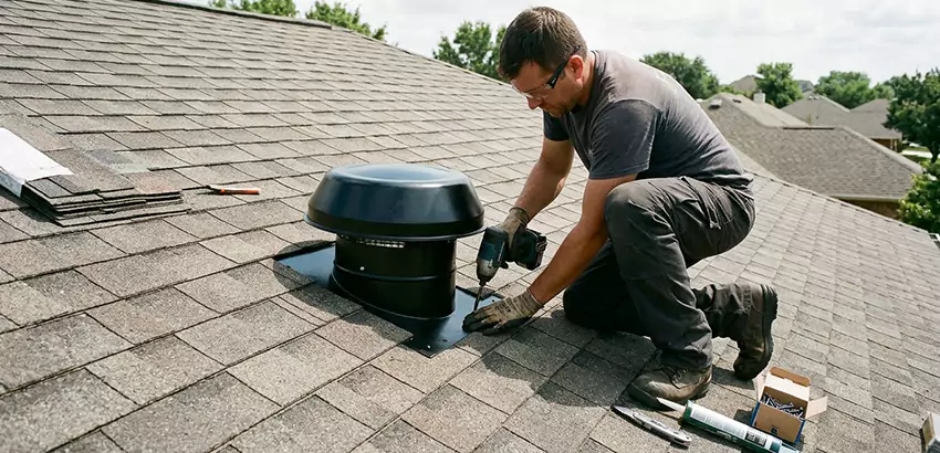 Roof Vent Fan Installation in Athens