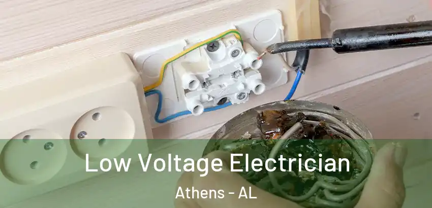  Low Voltage Electrician Athens - AL