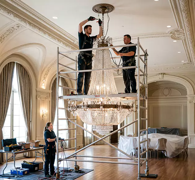 Professional Chandelier Installation: Your Local Fixture Team in Athens, AL